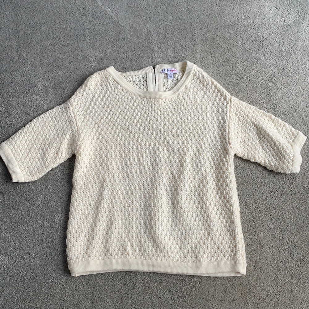 Made for Impulse Cream Sweater, size small